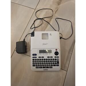 Brother P-Touch PT-2040C Label Maker LCD Display Easy-Type QWERTY Keyboard